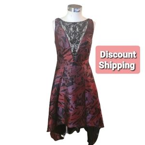 EUC: Adrianna Papell High Low Formal Dress